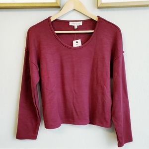 Philosophy Cropped Sweater - SZ S